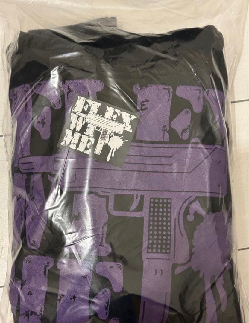 新品未開封 flexwitme パーカー 紫