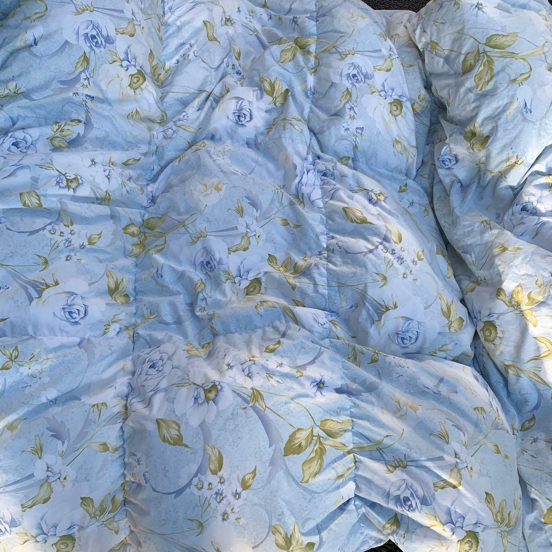 丸八真綿　プレミアムダウン　羽毛布団