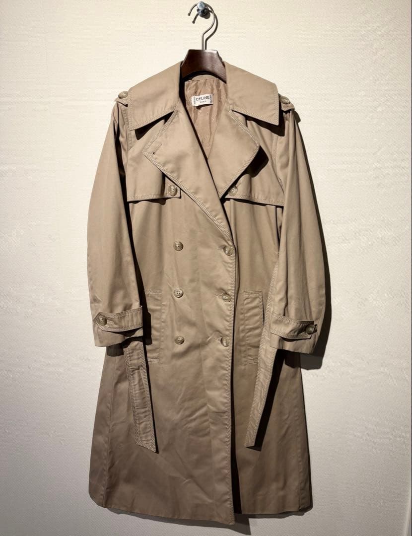 VINTAGE /CELINE /トレンチコート /SIZE:36 /フランス製
