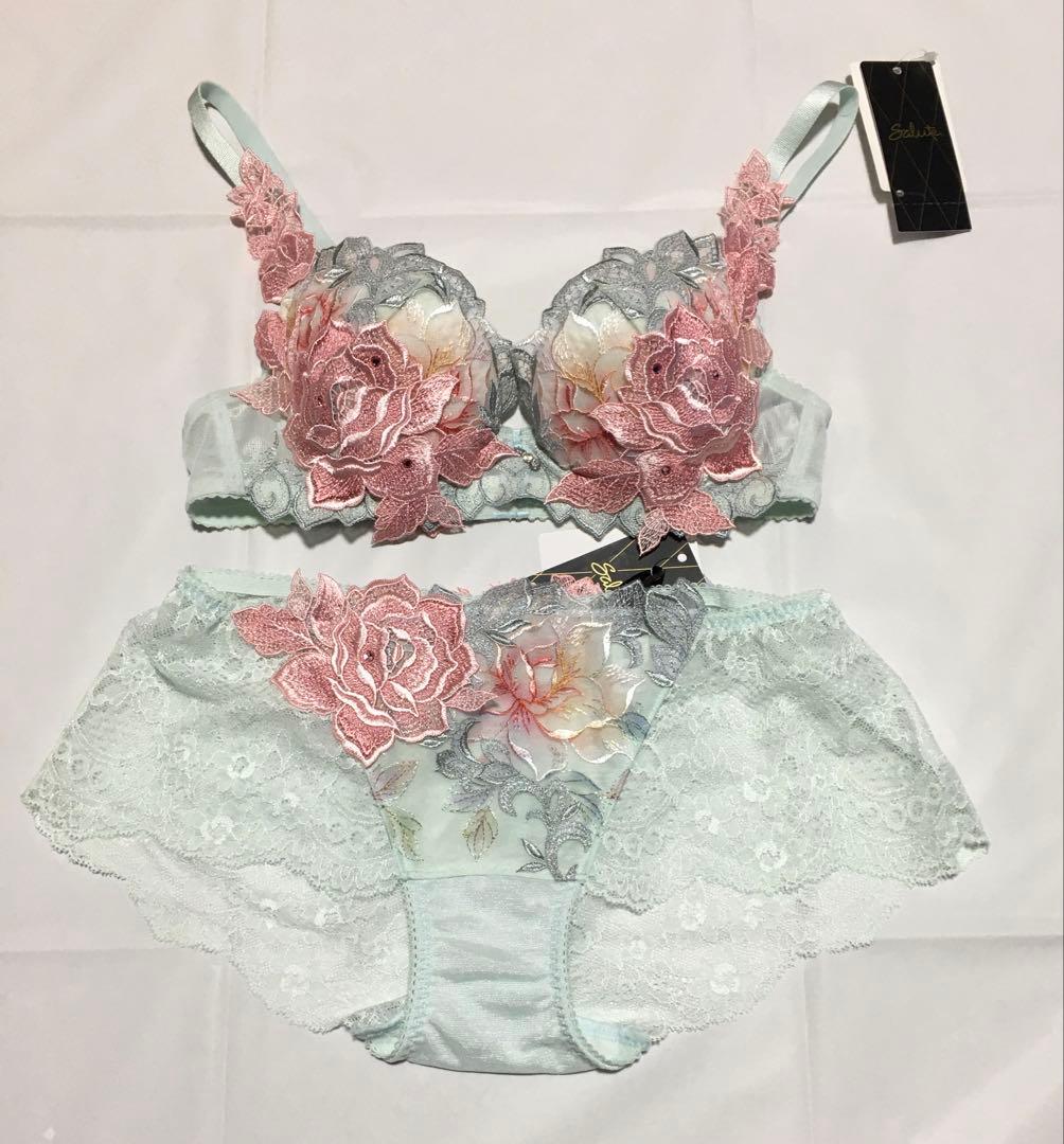 新品 ワコール サルート 店舗限定 97G ブラジャー C65 ショーツM