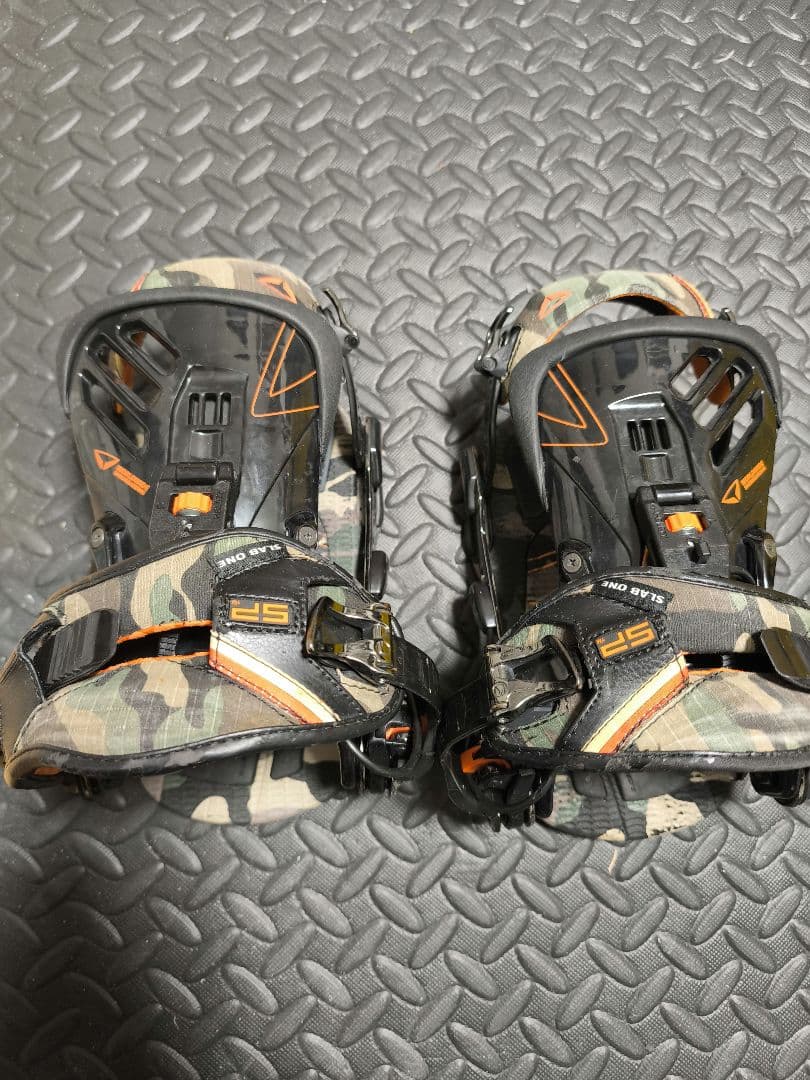SP スノーボードビンディング カモフラージュ