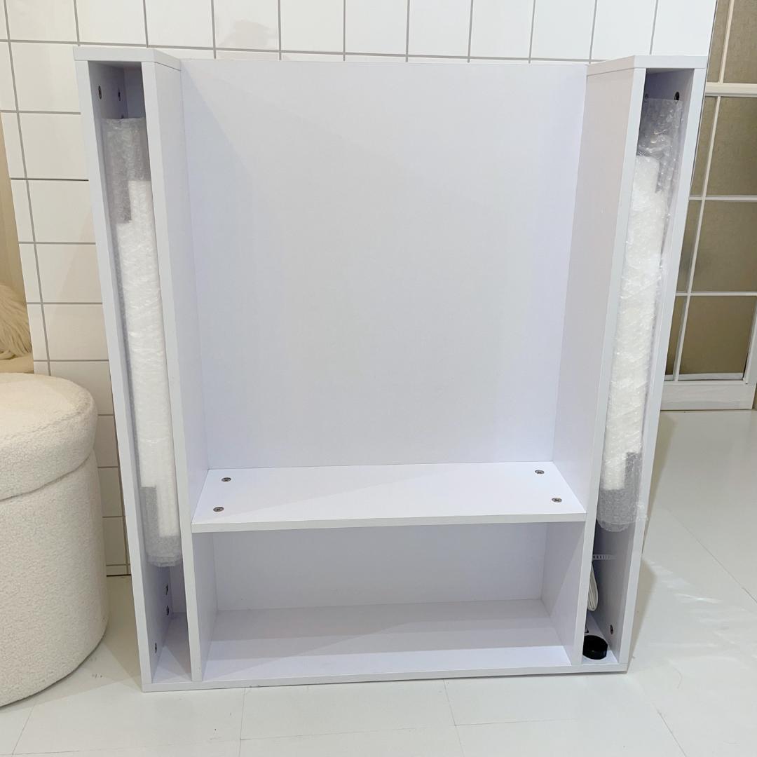 電動ネイルチェア用ステージ　ホワイト　フットネイルステージ　ネイルサロン