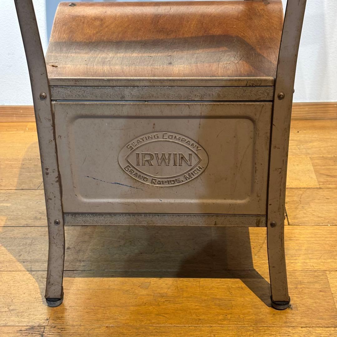 希少 IRWIN ヴィンテージ アメリカ キッズ スクールチェア インテリア