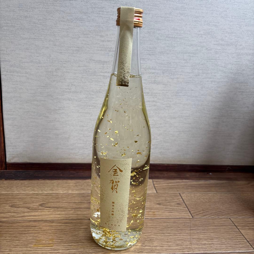 金賀　祝い酒　金箔入り日本酒 720ml