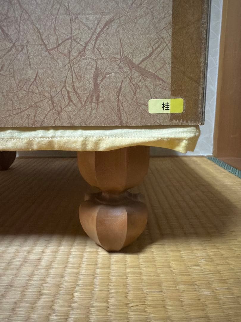 高級囲碁　 囲碁盤 碁石 蛤　木製 碁盤 脚付 高さ25cm 桂 碁笥　美栄