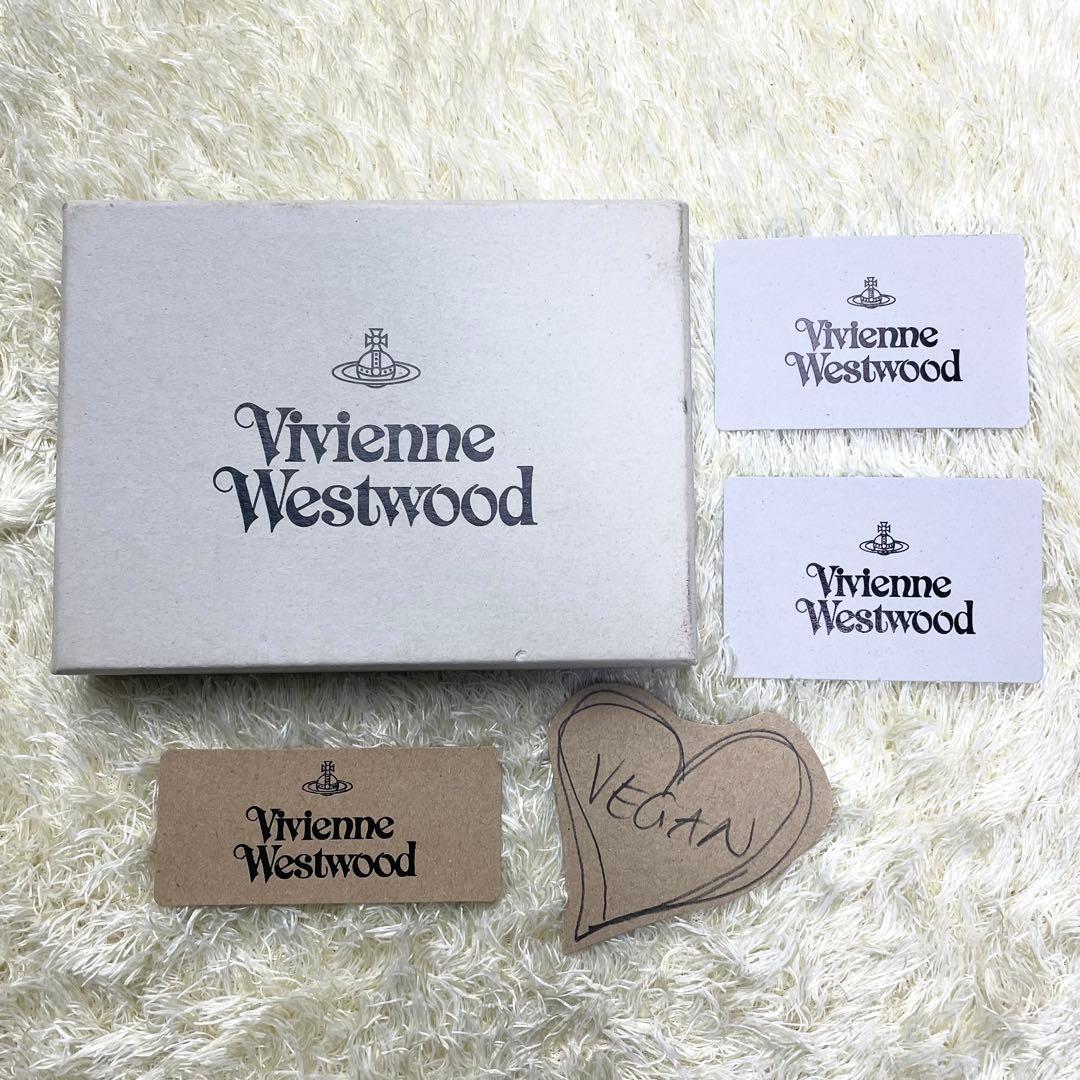 極美品 付属品完備 ヴィヴィアンウエストウッド 三つ折り財布 レオパード