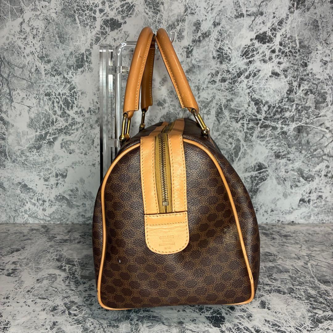 ✨CELINE✨　セリーヌ　ボストンバッグ　ハンドバッグ　マカダム　ヴィンテージ