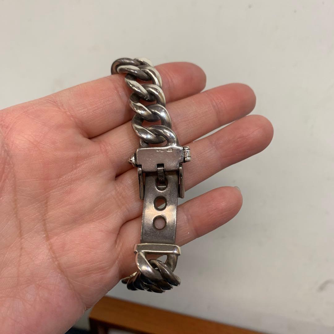 【希少】Clio blue クリオブルー 自動巻き シルバー925 時計 裏スケ