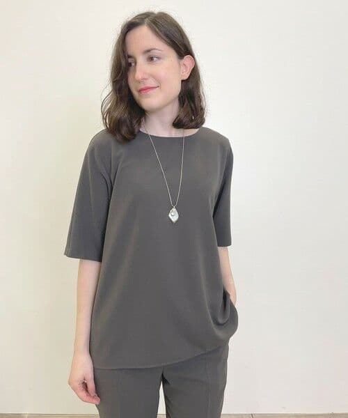 【専用】自由区　2WAYツイル ブラウス