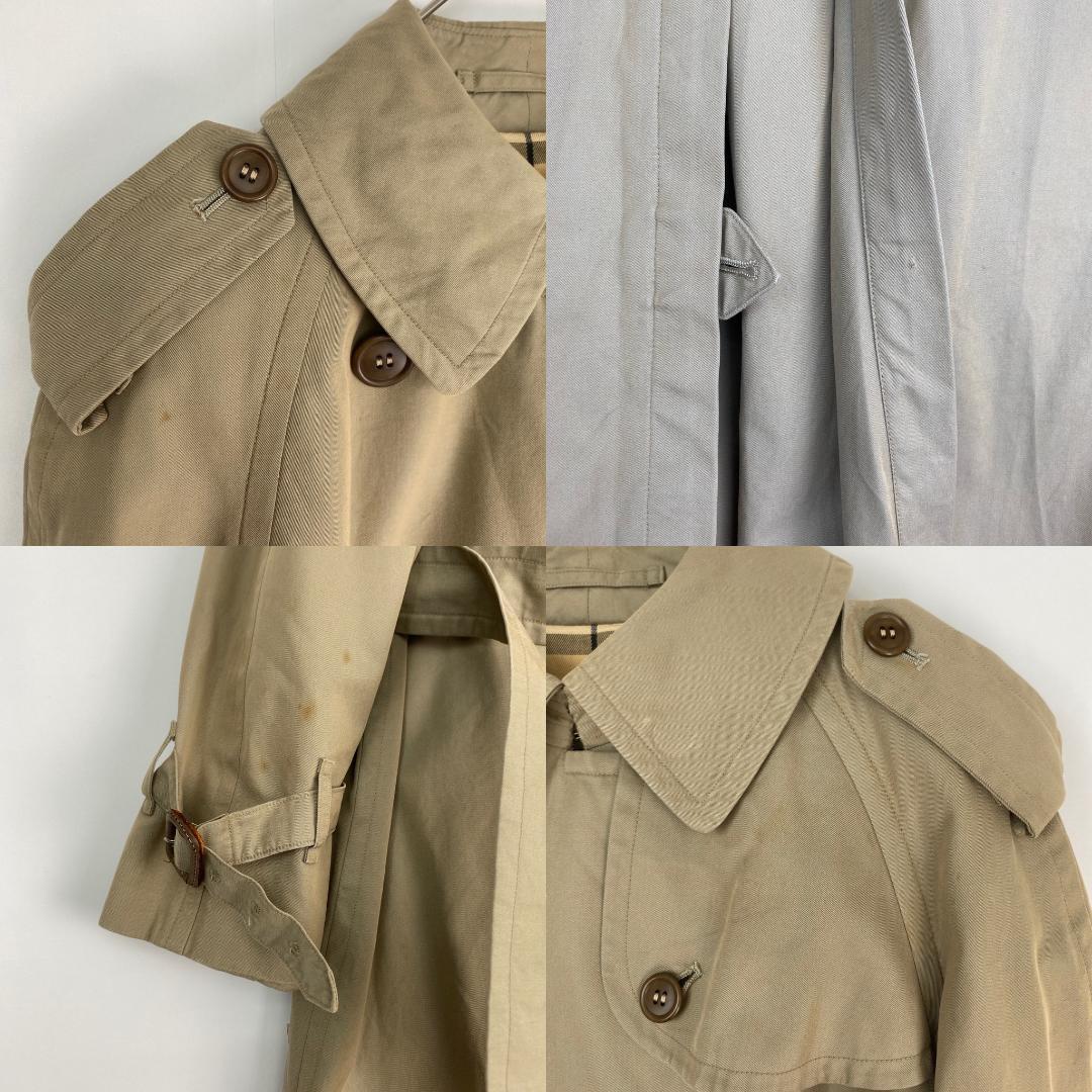 バーバリーズ　トレンチコート　90s　白タグ　ライナー付き　Burberrys