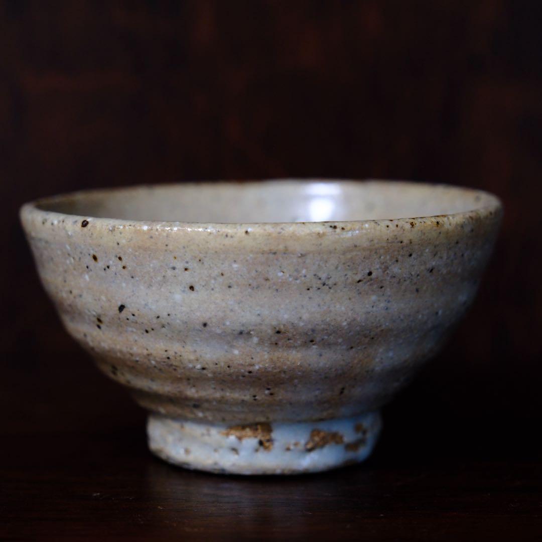 【10月18日まで】小林東五　井戸盃　抜群のあがり　共箱　大井戸型