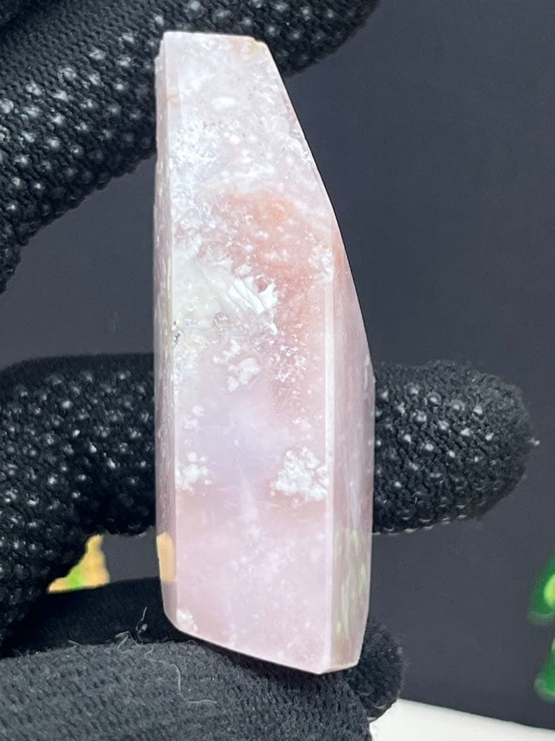 天然石　ピンクアメジスト　フリーフォーム　キラキラ✨No.1370