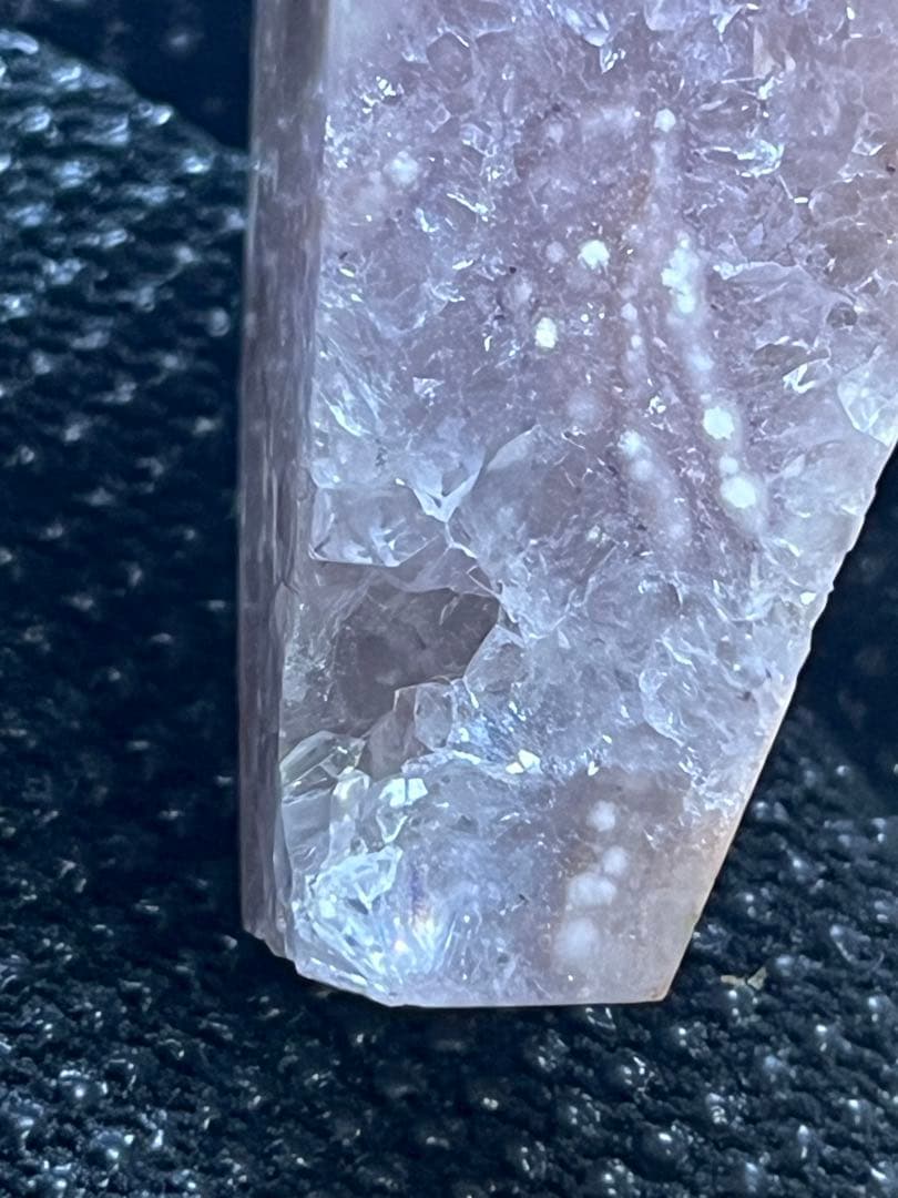 天然石　ピンクアメジスト　フリーフォーム　キラキラ✨No.1370