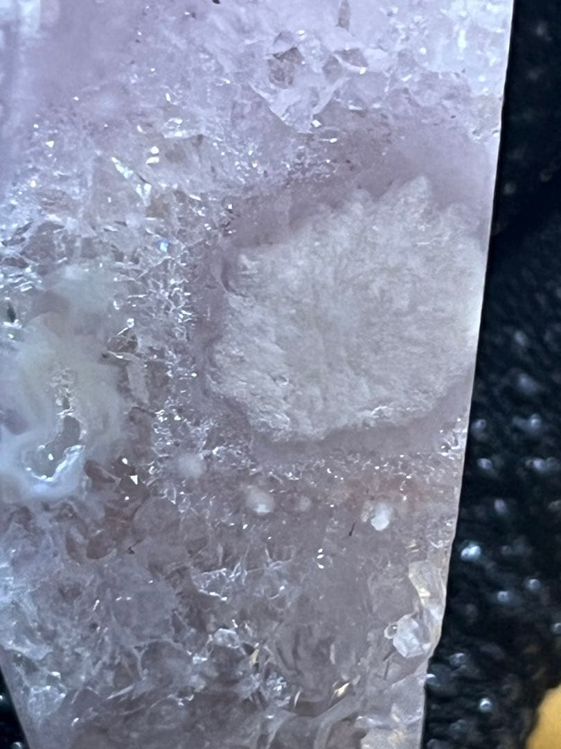 天然石　ピンクアメジスト　フリーフォーム　キラキラ✨No.1370