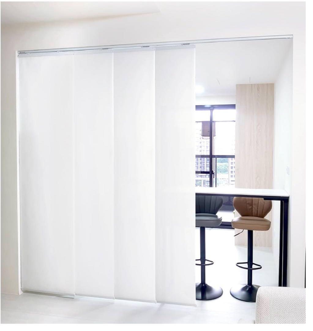 【50%オフ】Augidoパネルカーテン スクリーン 　アイボリー40cm×6枚