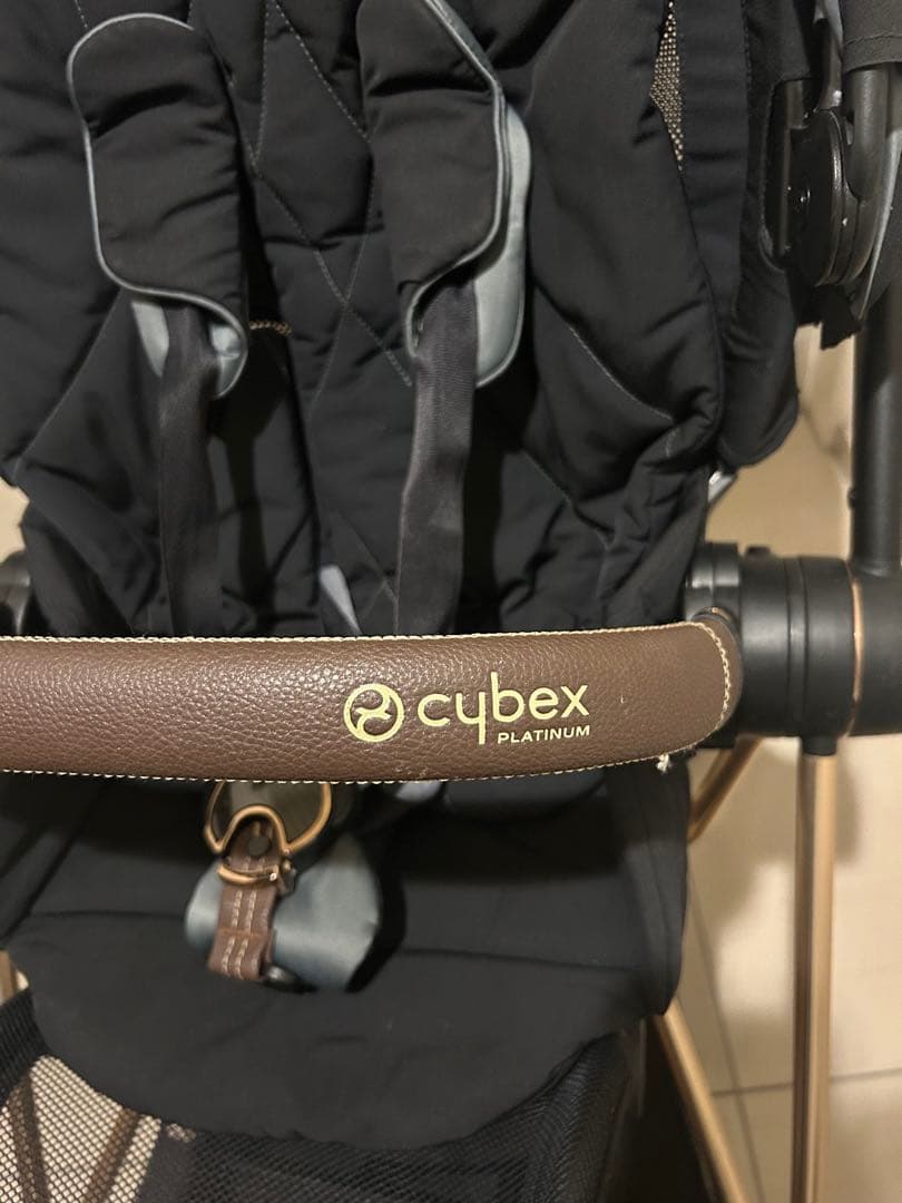 Cybex サイベックス　ミオス　ベビーカー ブラック　　ローズゴールド