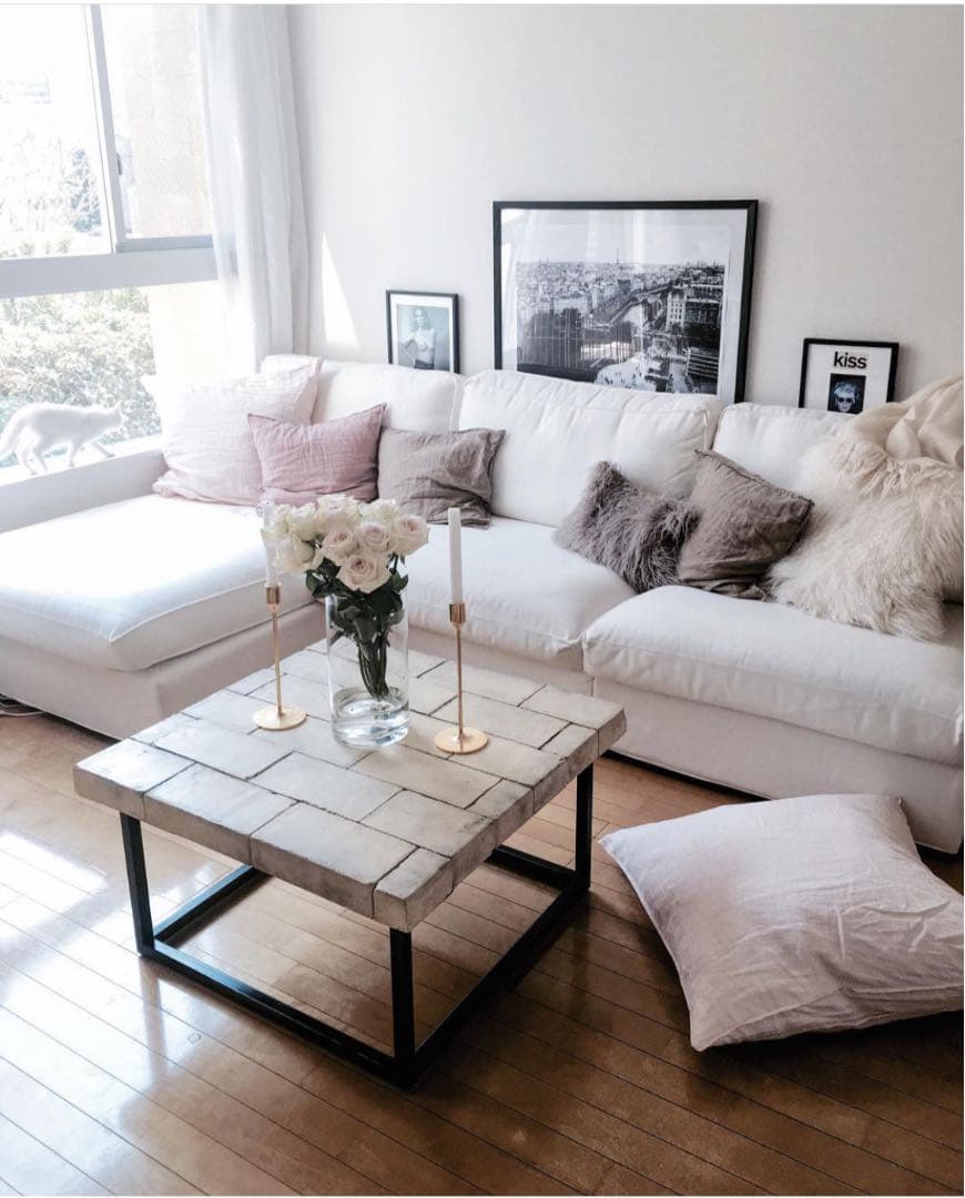 IKEA kivik ソファー　ホワイト　カバーのみ