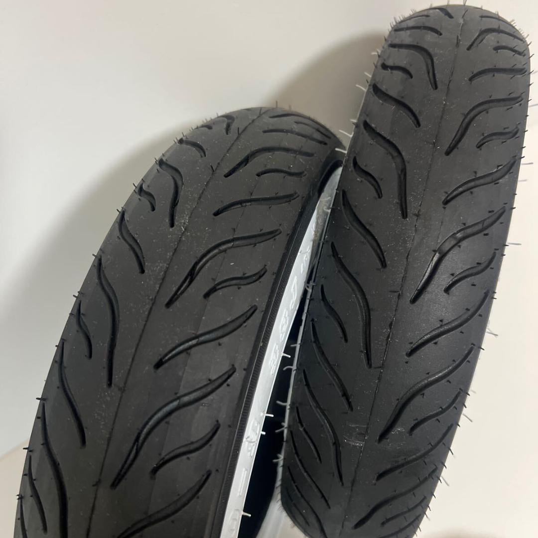 ホワイトリボンタイヤ 3.00-8 2本セット(モンキー DAX モトコンポ )