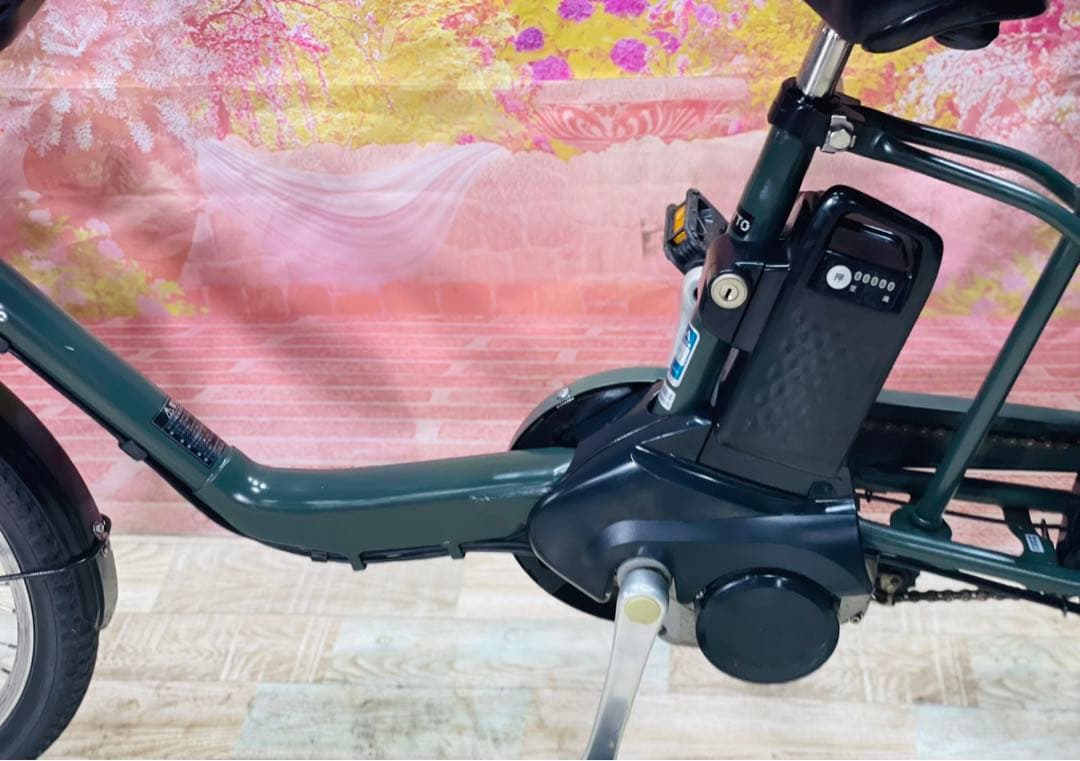 K2383 [大容量12Ah]電動自転車パナソニック子供乗せ 20インチ送料無料