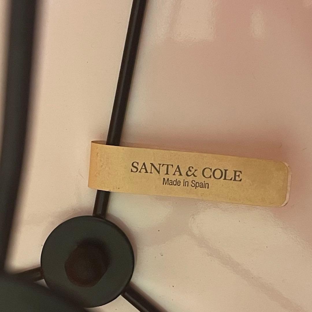 SANTA & COLE スタンドライト／オレンジシェード×ブラック脚