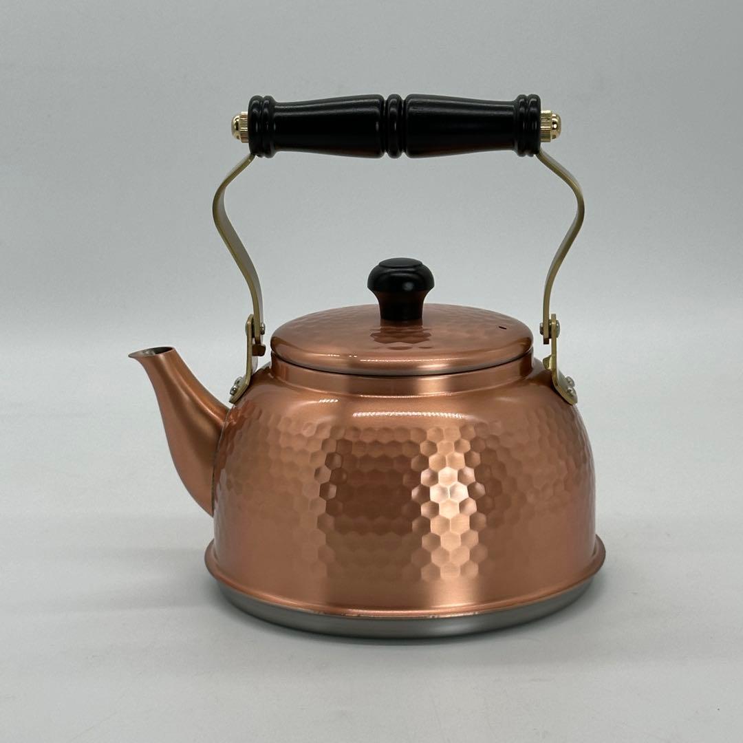 銅 ケトル 1.5L IH対応 鎚目 やかん 日本製 新光堂 ケトル 銅やかん