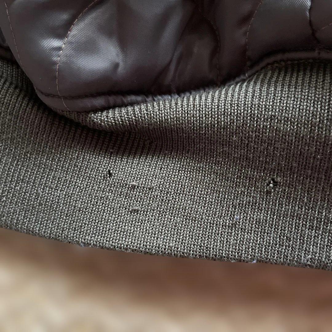 ラ*ん様 AVIREX MA-1ジャケット 刺繍Johnny U.S.A オリー