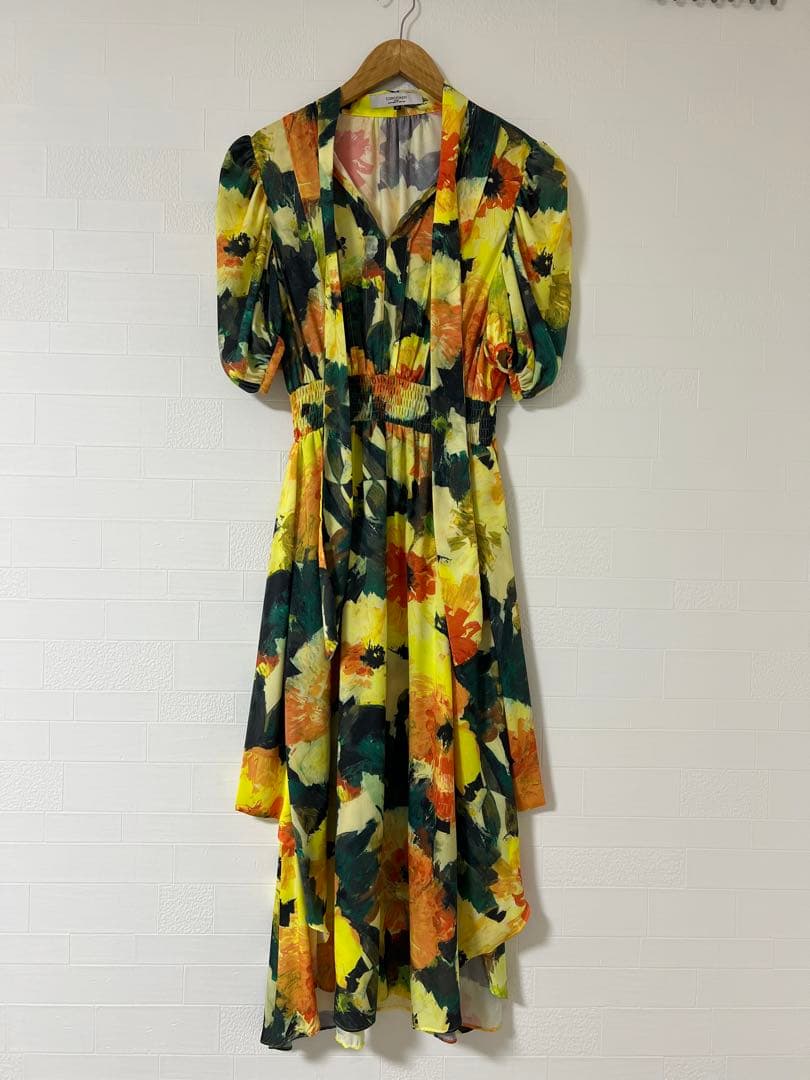 もかお　超美品✨CORCOVADO 花柄ドレス