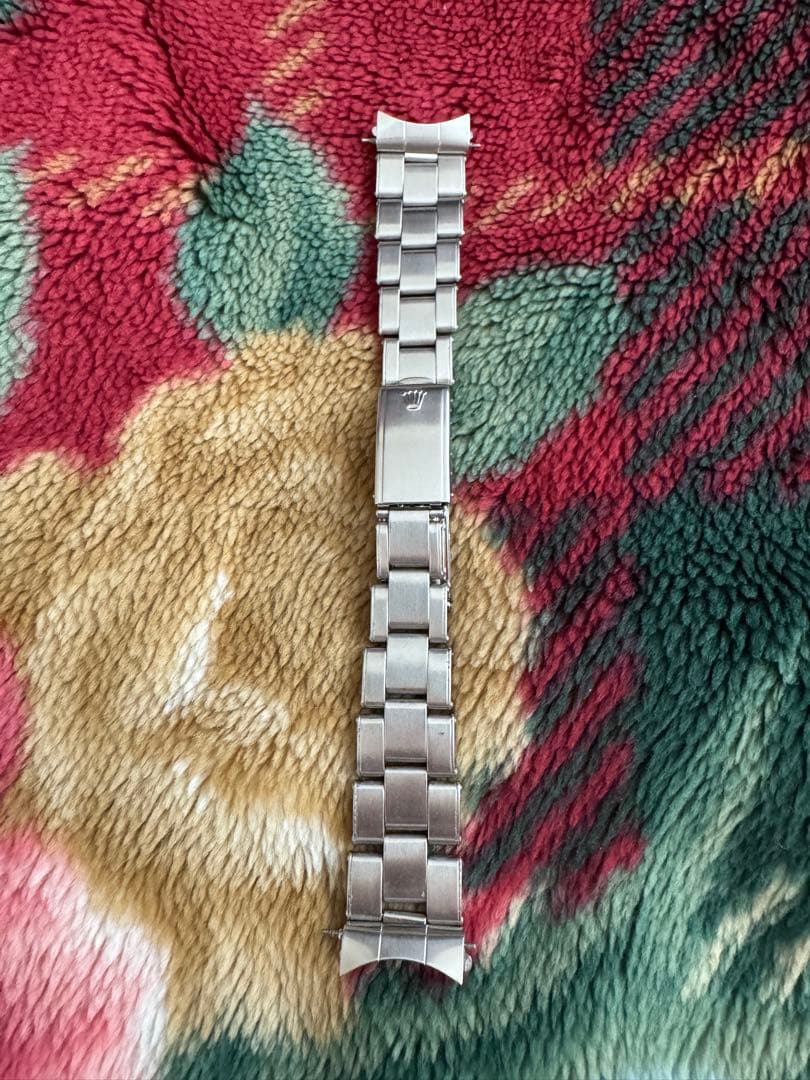 真贋不明ROLEX ステンレススチール 金属ベルト