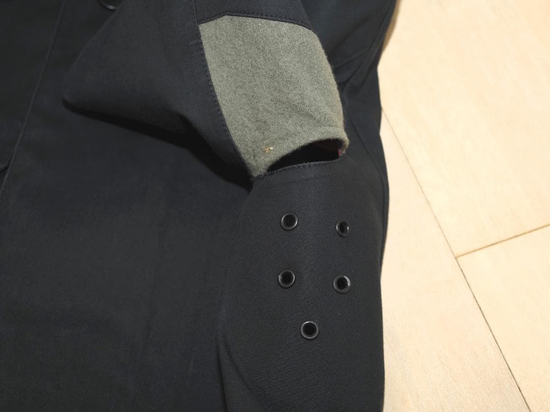 BALENCIAGA バレンシアガ 11AW襟切り替えボンディングコート44