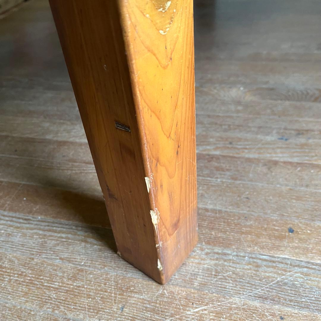 【アンティーク】木製 ローテーブル 座卓 センターテーブル ナチュラル 無垢材