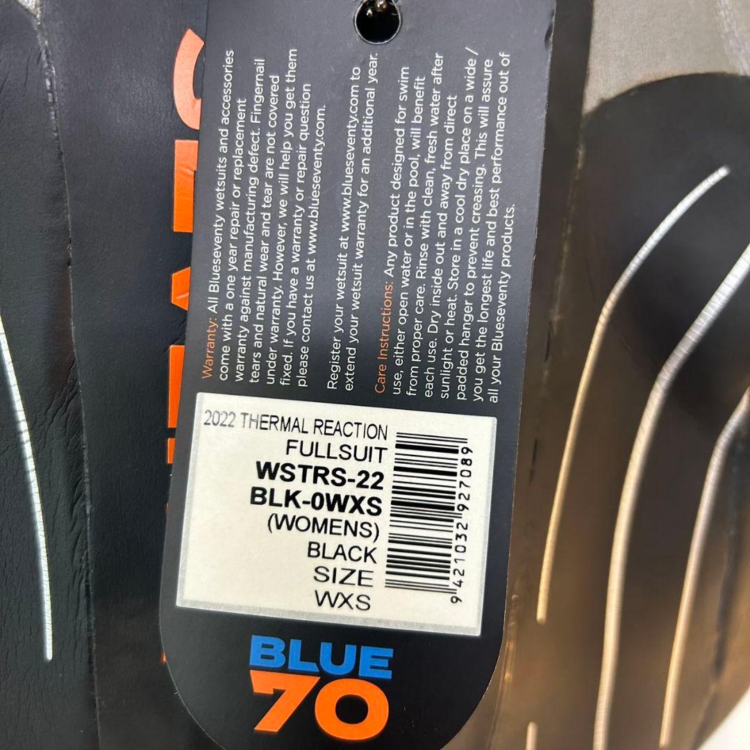 レディースサーマルリアクションウェットスーツ2022