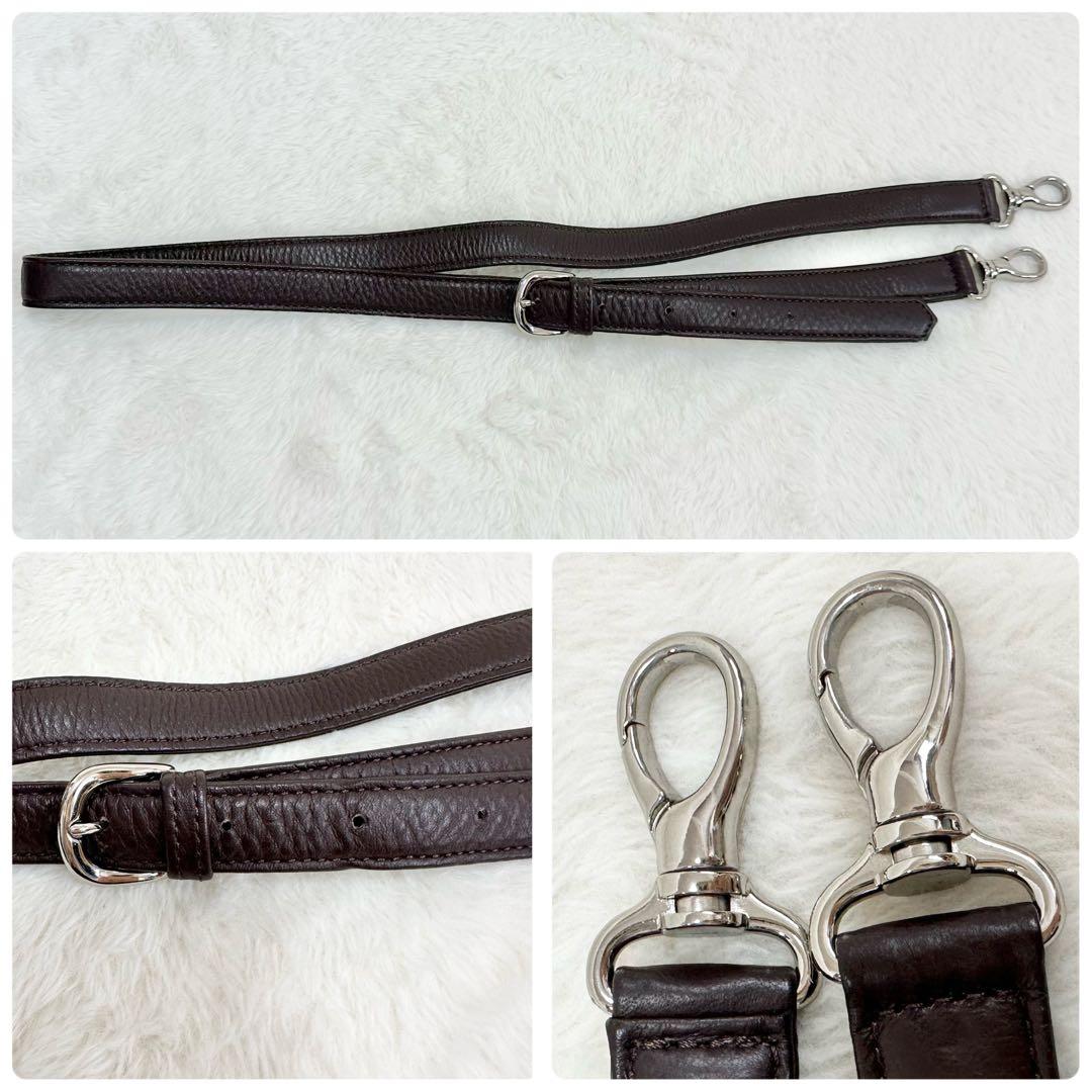 未使用級✨マッキントッシュロンドン トートバッグ レザー シボ革 A4 大容量