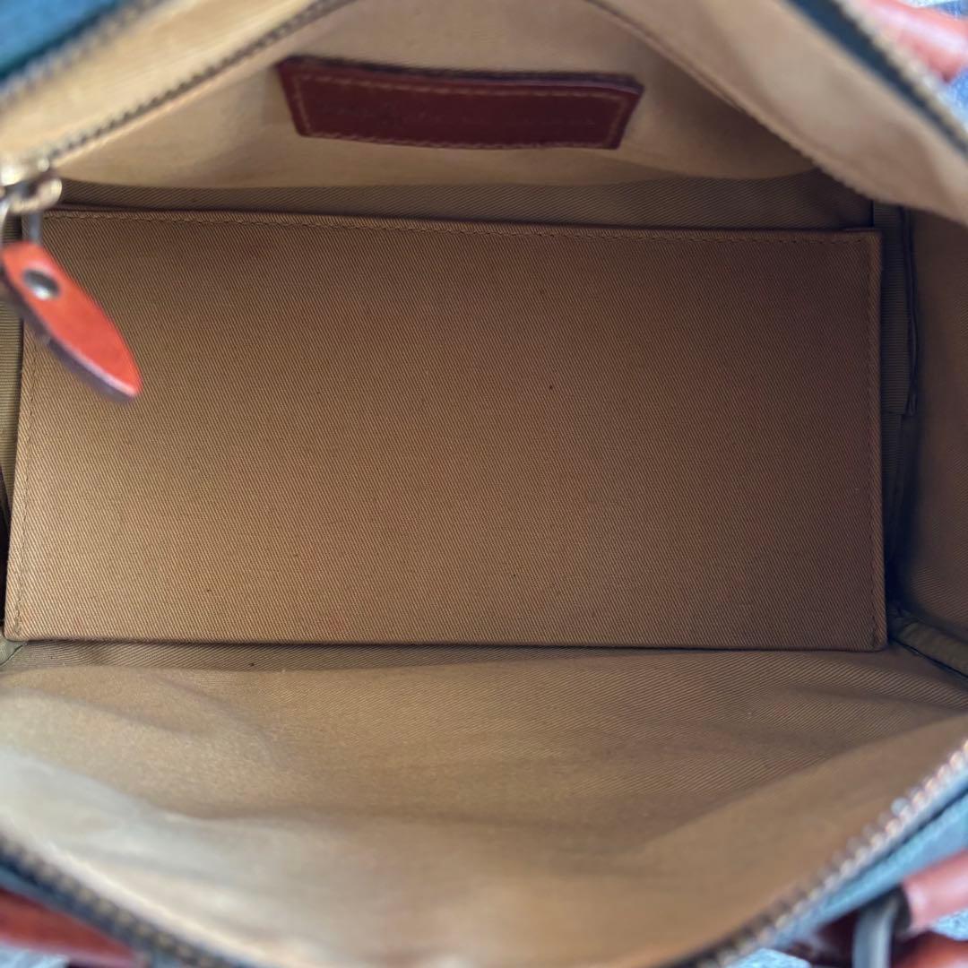 ✨️美品✨️ ポロラルフローレン ミニボストンバッグ PVCレザー グリーン