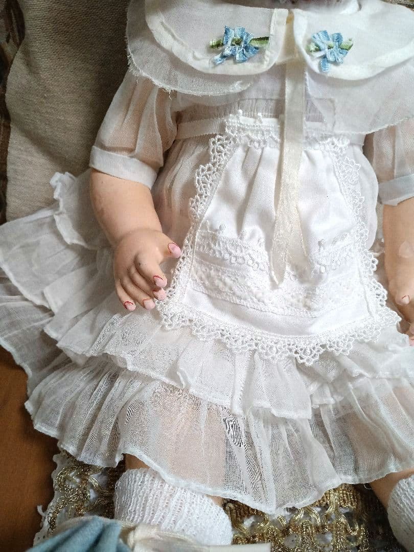 アンティークドール　ビスクドール　希少モリムラドール　日本人形