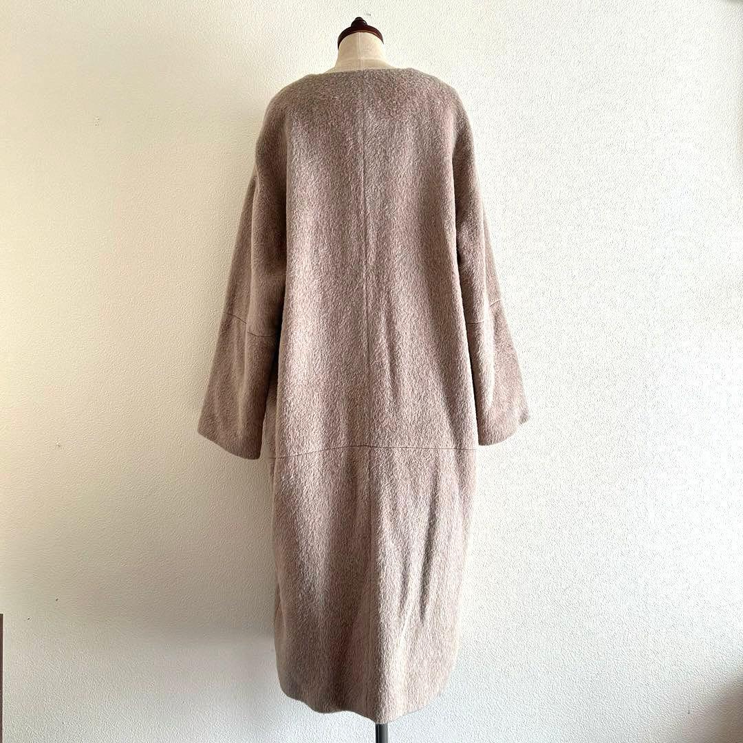 定価 77,000円 Whim Gazette ウールアルパカシャギーコート