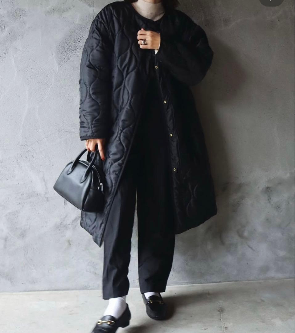 epa リバーシブルキルティングボアコート　Sサイズ