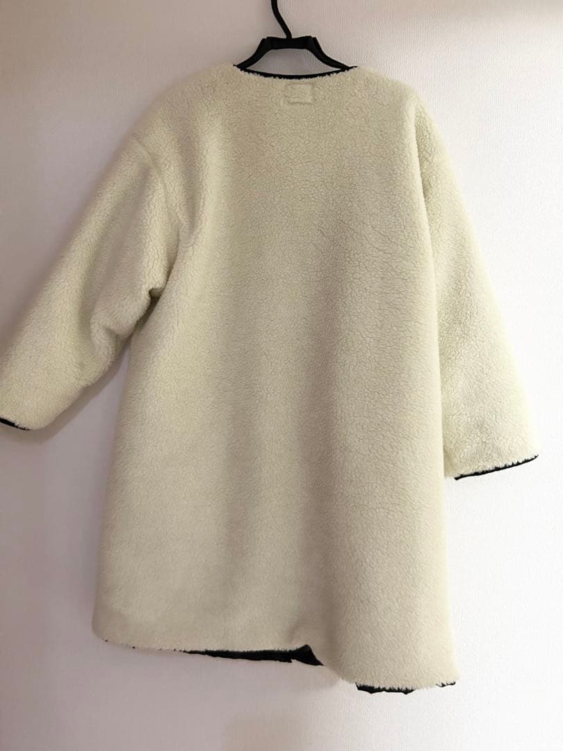 epa リバーシブルキルティングボアコート　Sサイズ