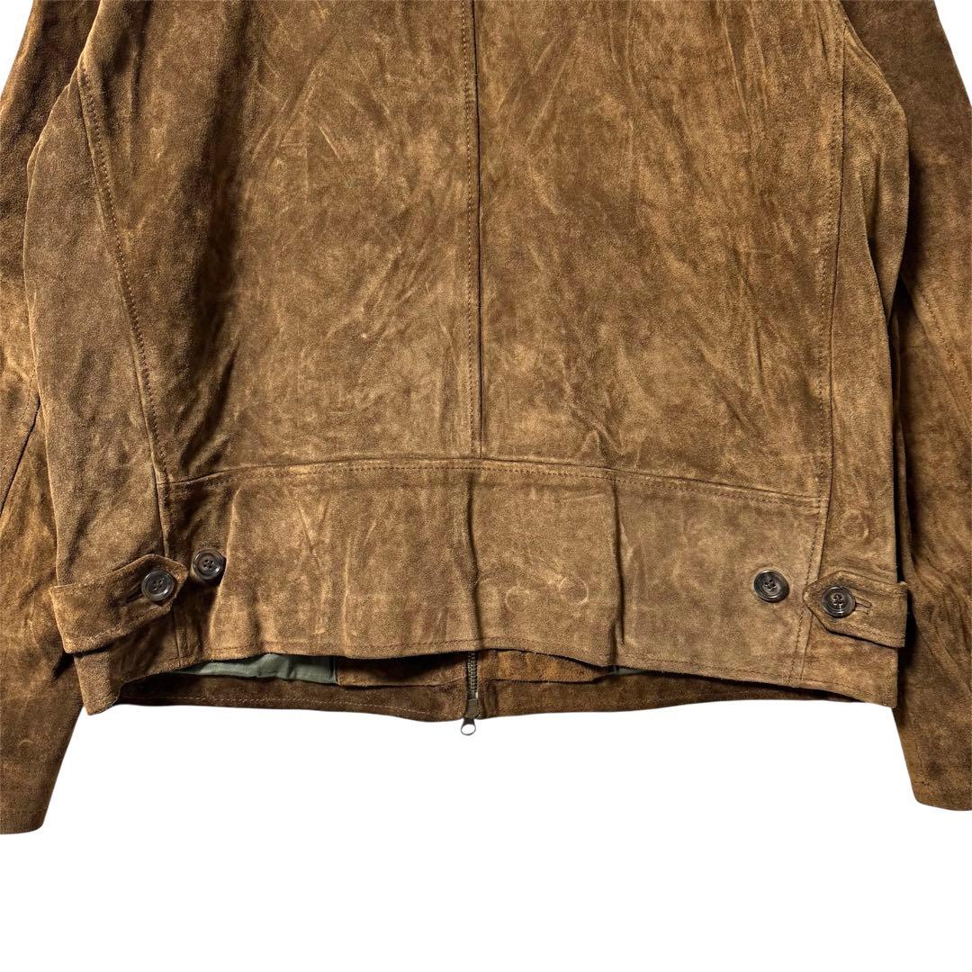 00s J.CREW ジェイクルー スウェード レザージャケット ブルゾン