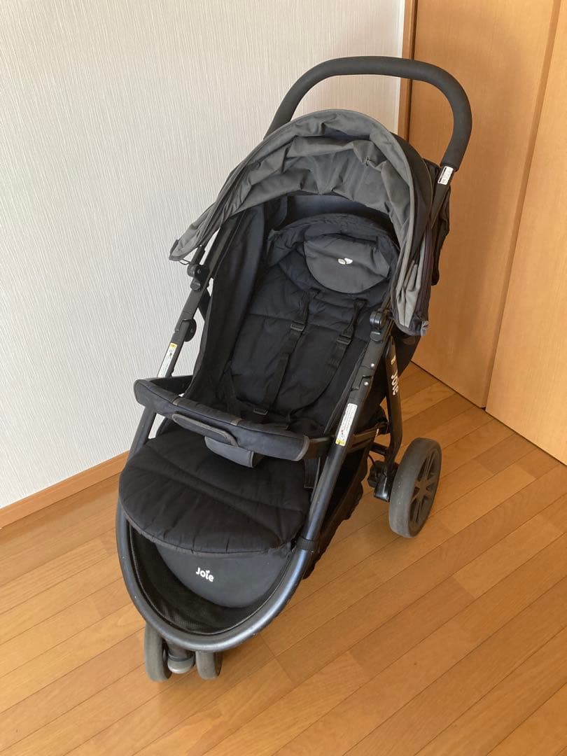 【Joie】ジョイー 3輪ベビーカー（レインカバー付）＆ベビーシートKATOJI