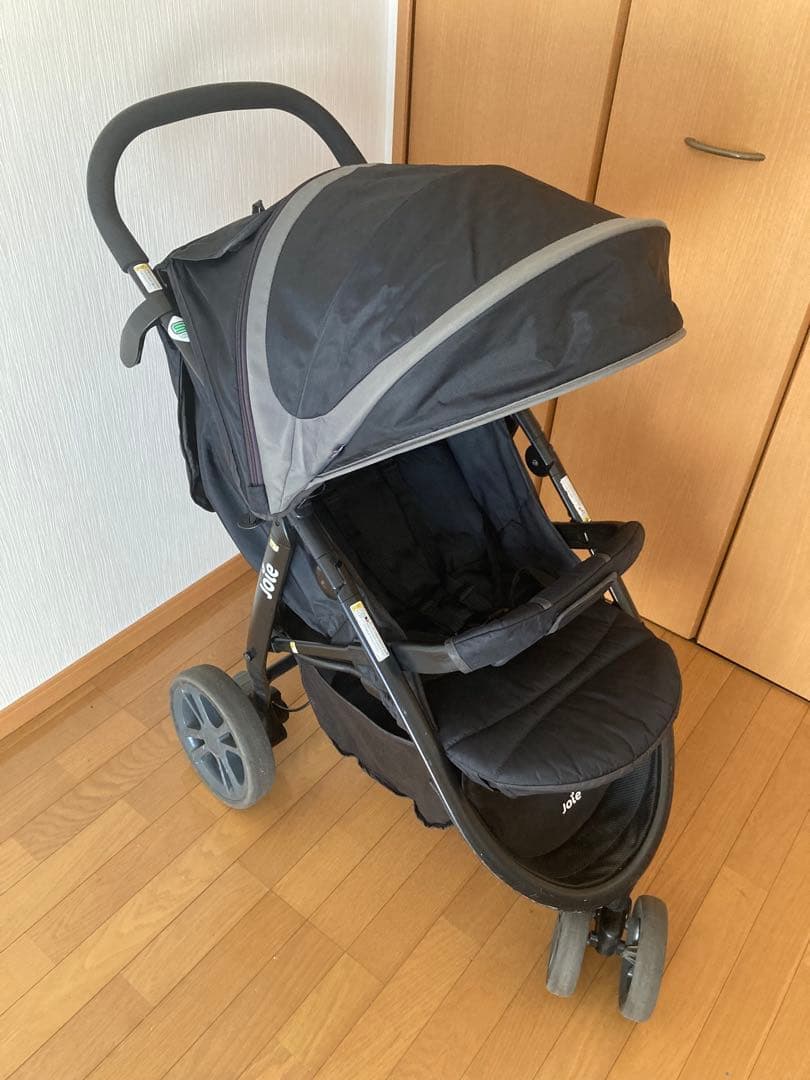 【Joie】ジョイー 3輪ベビーカー（レインカバー付）＆ベビーシートKATOJI