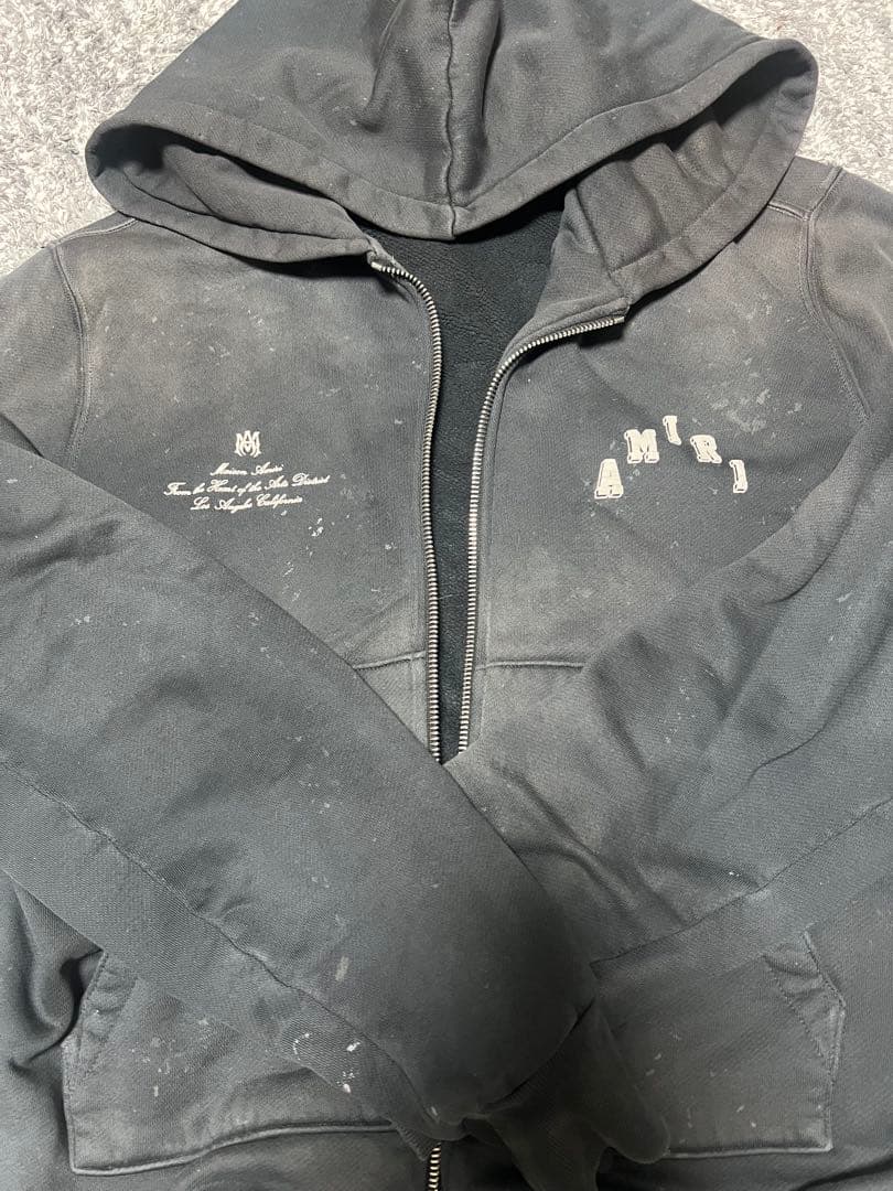 て*ん様 極美品！AMIRI ジップパーカー　1月末まで