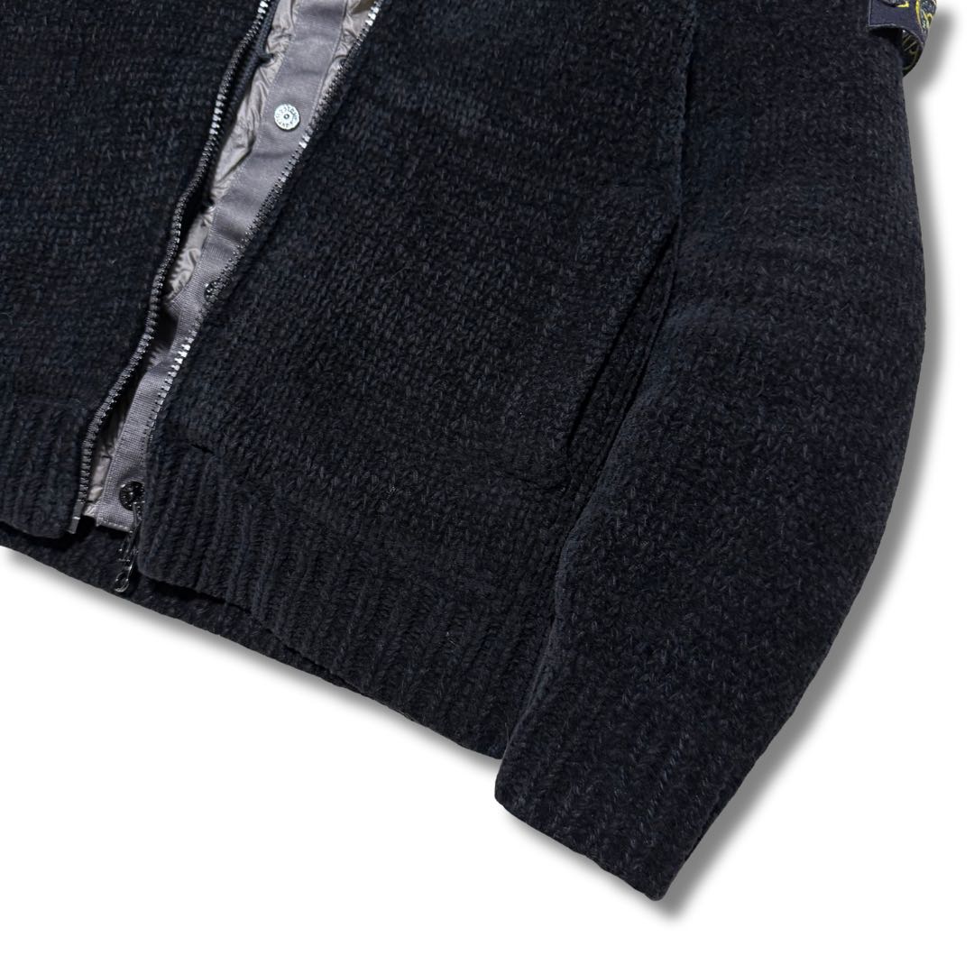 STONE  ストーンアイランド プレジデントニット S 黒