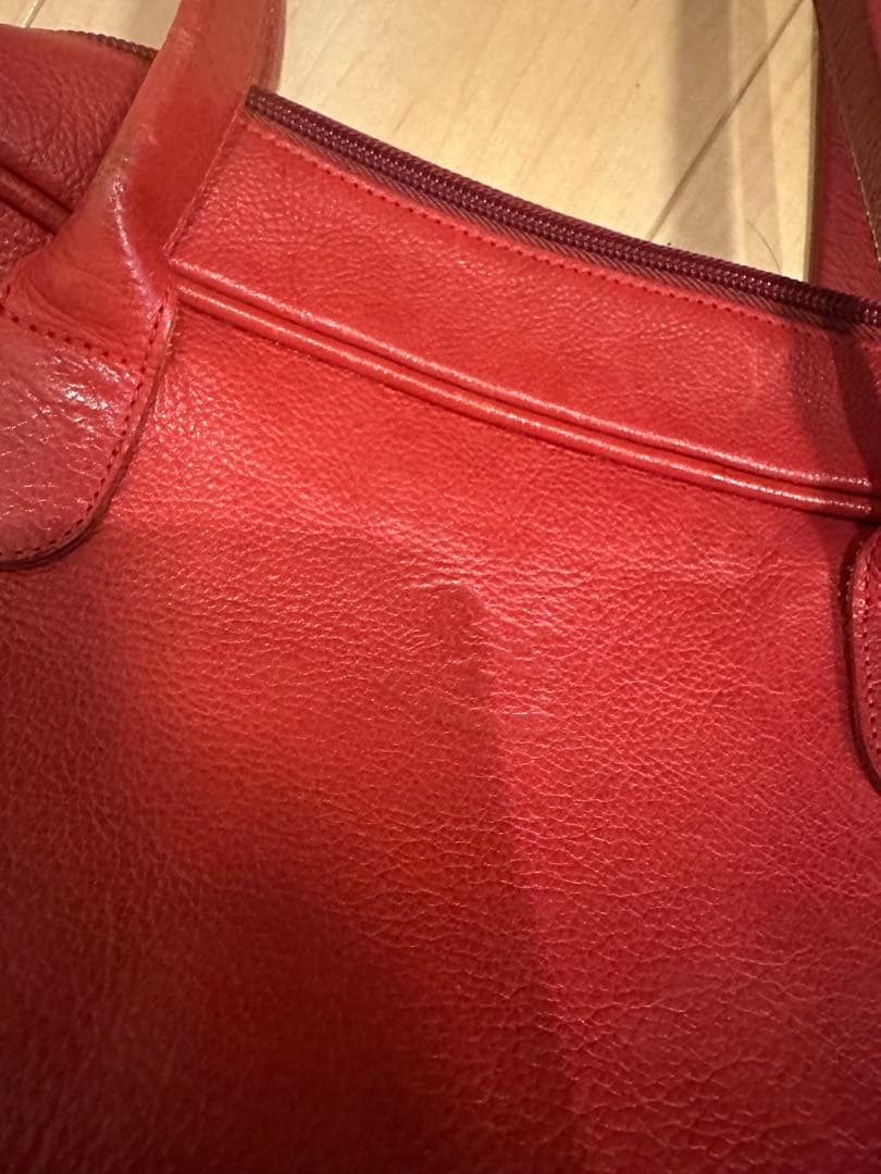 IL BISONTE イルビゾンテ　レザー　ボストンバッグ