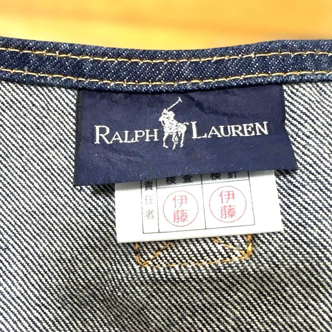 ポロ・ラルフ・ローレン デニム エプロン