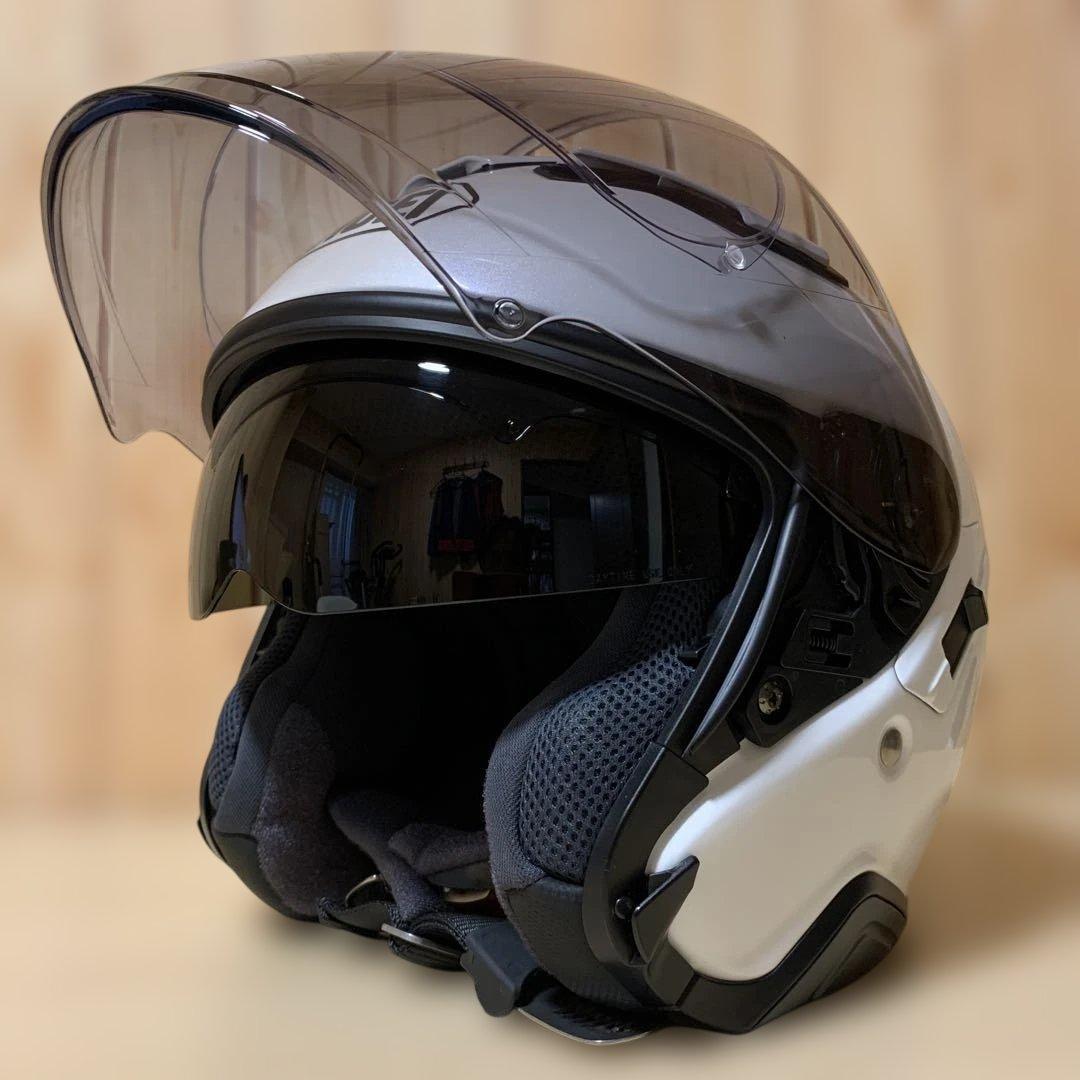 【新品】 SHOEI　J-Cruise2　Mサイズ　ルミナスホワイト