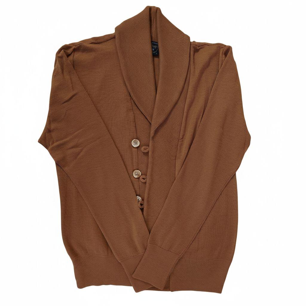 Letroyes ショールカラー カーディガン クルチアーニ グランサッソ