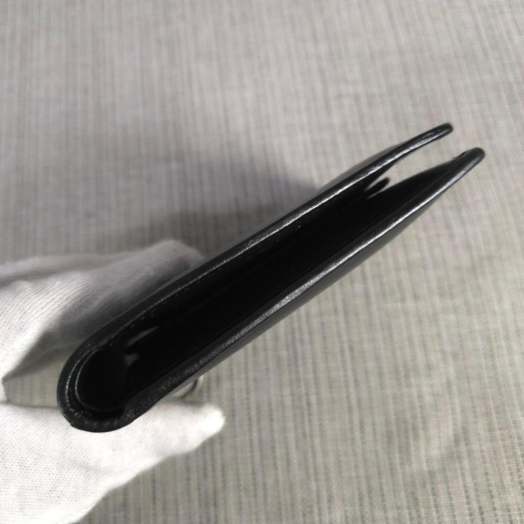 未使用　Raf Simons　ラフシモンズ　二つ折り財布　財布　レザー　ブラック