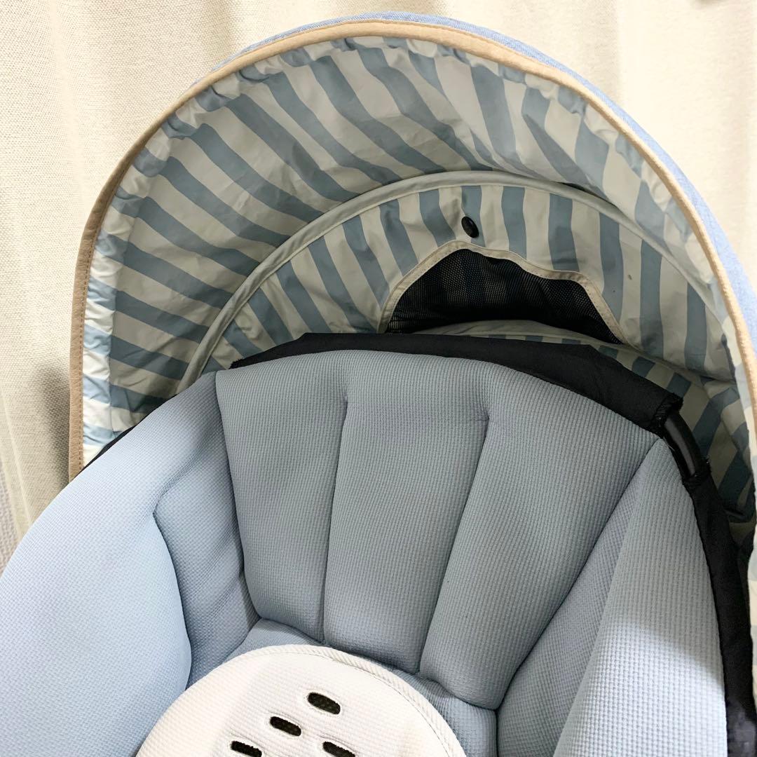 コンビ fugebaby ベビーカー メチャカル オート4キャス EG ブルー