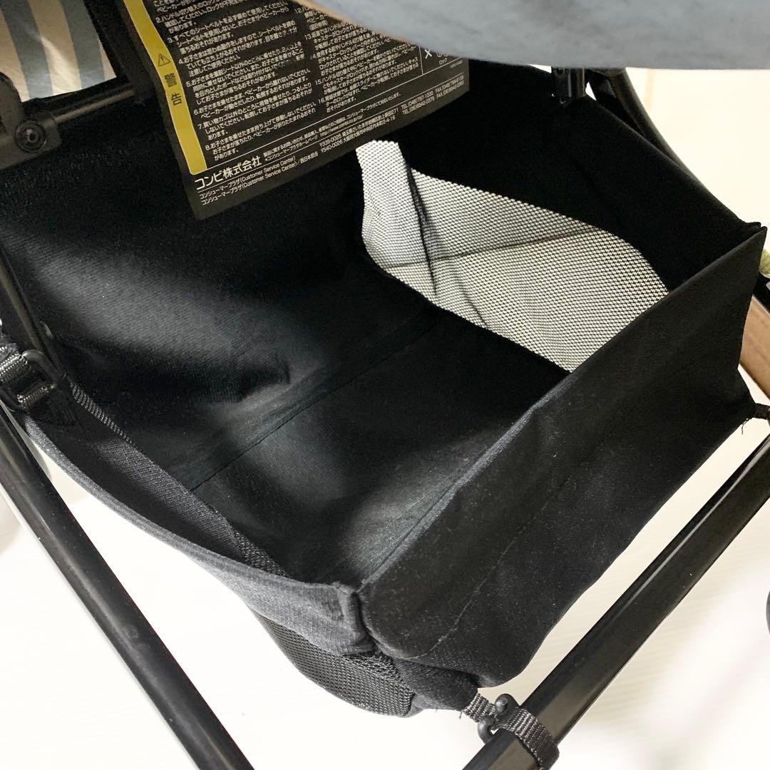 コンビ fugebaby ベビーカー メチャカル オート4キャス EG ブルー