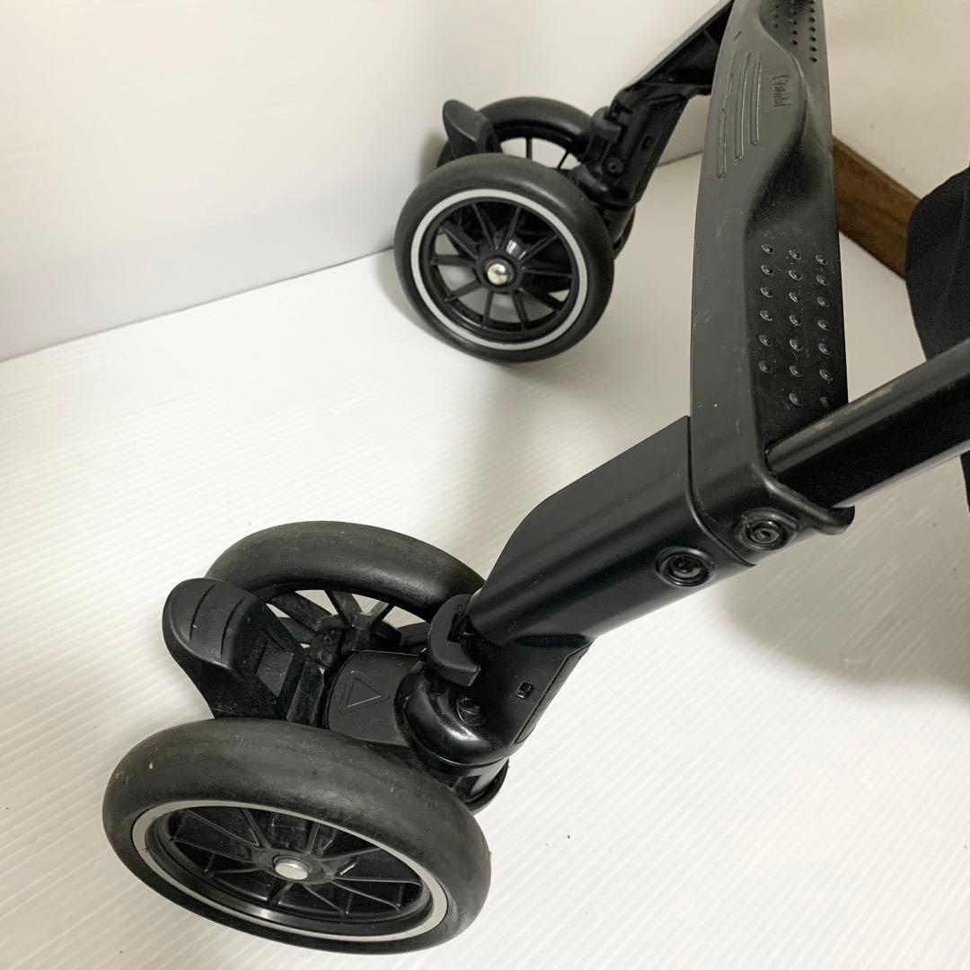 コンビ fugebaby ベビーカー メチャカル オート4キャス EG ブルー